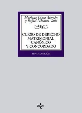 Curso de Derecho Matrimonial Canónico y Concordado
