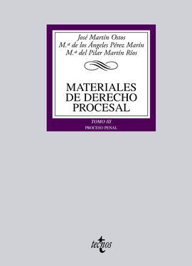MATERIALES DE DERECHO PROCESAL III