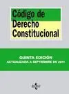 Código de Derecho Constitucional