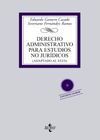 DERECHO ADMINISTRATIVO PARA ESTUDIOS NO JURÍDICOS