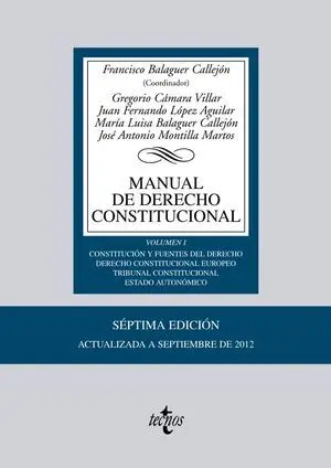 Manual de Derecho Constitucional 2012 Volumen 1