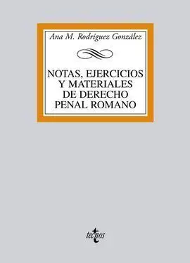 Notas, Ejercicios y Materiales de Derecho Penal Romano