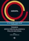 TEMARIO OPOSICIÓN ESCALA BÁSICA POLICÍA NACIONAL