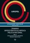 Temario Oposición Escala Básica Policía Nacional