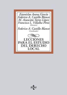 LECCIONES PARA EL ESTUDIO DEL DERECHO LOCAL