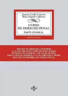 Curso de Derecho Penal