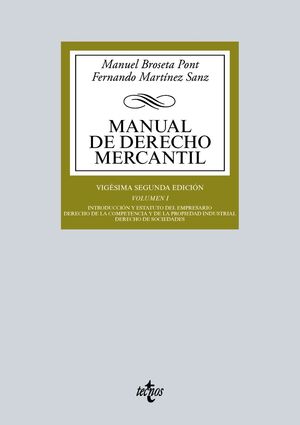 MANUAL DE DERECHO MERCANTIL I