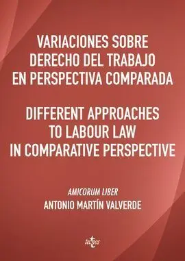 Variaciones Sobre Derecho del Trabajo en Perspectiva Comparada. Different Approa