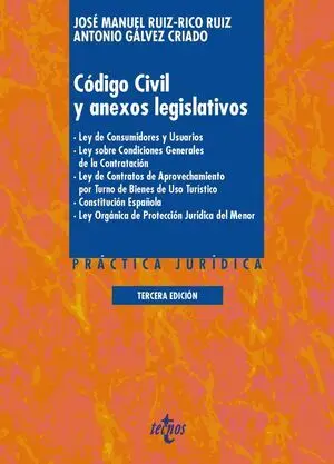 Código Civil y Anexos Legislativos