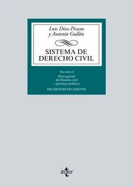Sistema de Derecho Civil. Volumen I