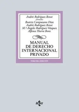 Manual de Derecho Internacional Privado