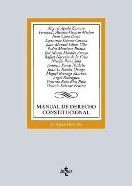 Manual de Derecho Constitucional