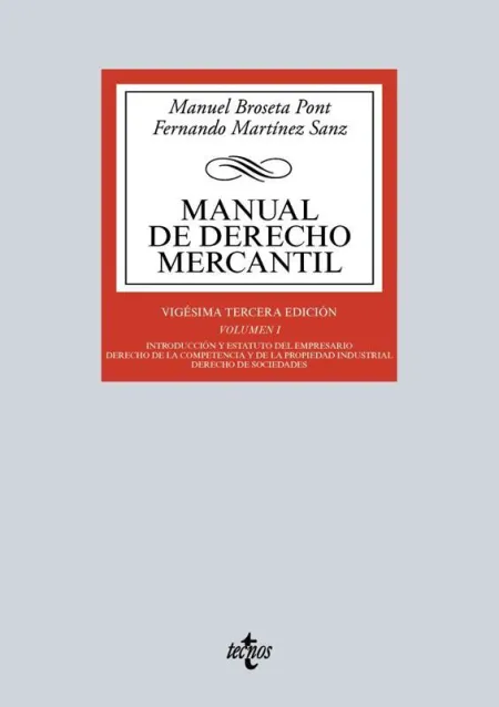 Manual de Derecho Mercantil