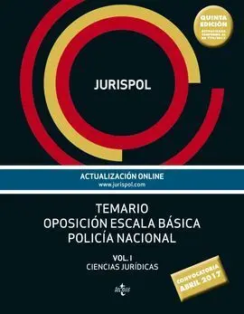 Temario Oposición Escala Básica Policía Nacional