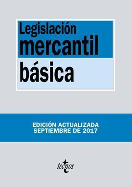 LEGISLACIÓN MERCANTIL BÁSICA 2017