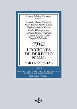 Lecciones de Derecho Penal. Parte Especial
