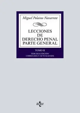Lecciones de Derecho Penal Parte General