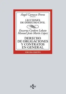 Derecho de Obligaciones y Contratos en General