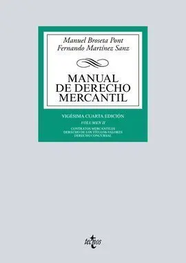 Manual de Derecho Mercantil