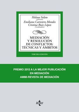 MEDIACIÓN Y RESOLUCIÓN DE CONFLICTOS: TÉCNICAS Y ÁMBITOS