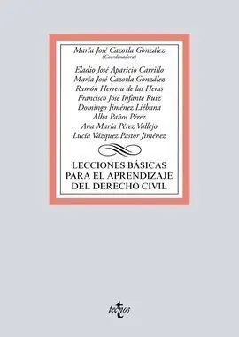 Lecciones Básicas para el Aprendizaje del Derecho Civil