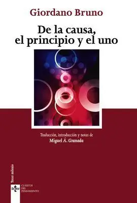 De la Causa, el Principio y el Uno