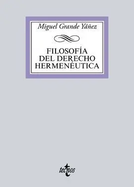 Filosofía del Derecho Hermenéutica