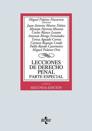 018 Lecciones de Derecho Penal Volumen 2 Parte Especial