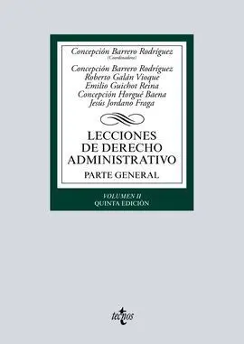 Lecciones Derecho Administrativo Parte General 2018