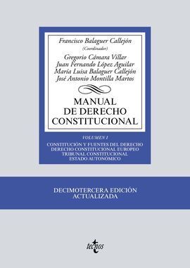 MANUAL DE DERECHO CONSTITUCIONAL VOL 1 2018