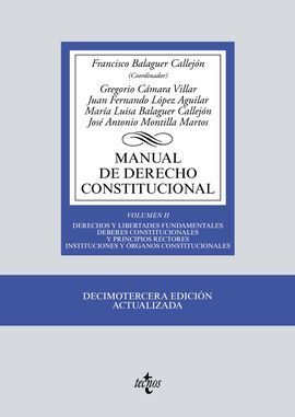 MANUAL DE DERECHO CONSTITUCIONAL VOL 2 2018