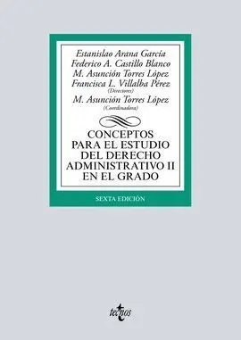 Conceptos para el Estudio del Derecho Administrativo Ii en el Grado 2018