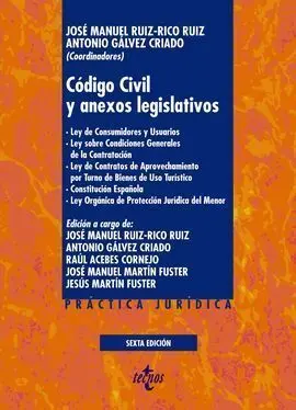 Código Civil y Anexos Legislativos 2018