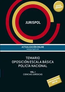Temario Oposición Escala Básica Policía Nacional