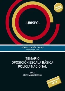 Temario Oposición Escala Básica Policía Nacional