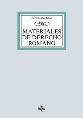 MATERIALES DE DERECHO ROMANO