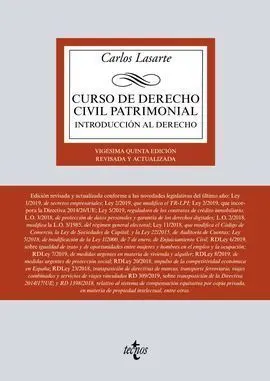 Curso de Derecho Civil Patrimonial