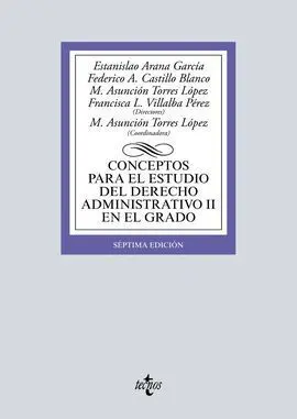 Conceptos para el Estudio del Derecho Administrativo Ii en el Grado