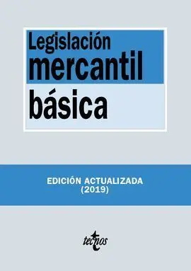 Legislación Mercantil Básica 2019