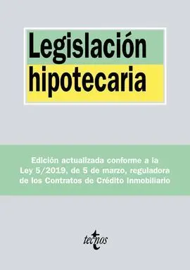 Legislación Hipotecaria