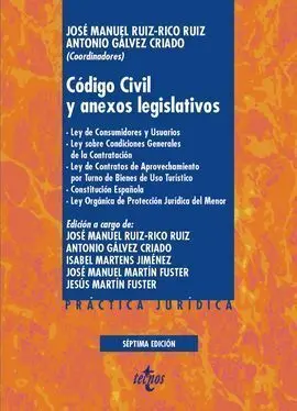 Código Civil y Anexos Legislativos