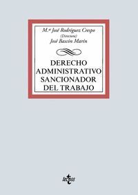 DERECHO ADMINISTRATIVO SANCIONADOR DEL TRABAJO