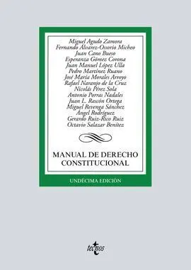 Manual de Derecho Constitucional