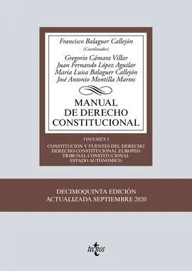 Manual de Derecho Constitucional