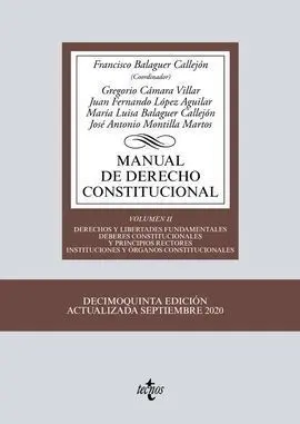 Manual de Derecho Constitucional