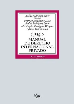 Manual de Derecho Internacional Privado
