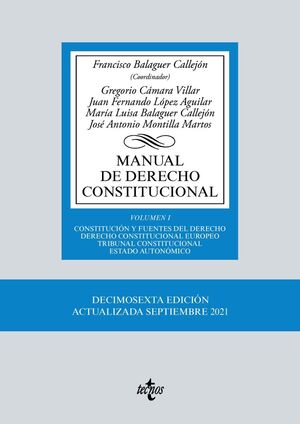 MANUAL DE DERECHO CONSTITUCIONAL