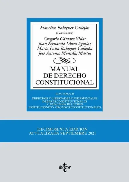 Manual de Derecho Constitucional