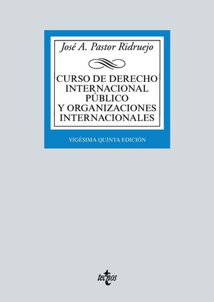 CURSO DE DERECHO INTERNACIONAL PÚBLICO Y  ORGANIZACIONES INTERNACIONALES