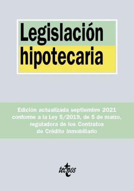 Legislación Hipotecaria